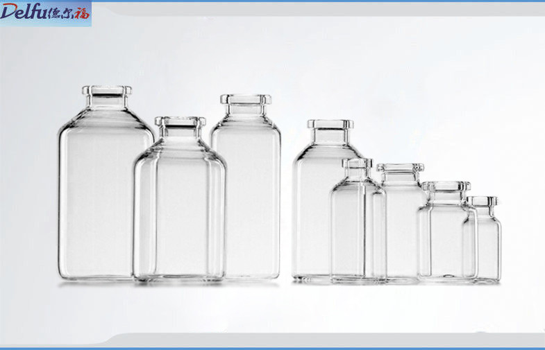 Антибиотики/бутылка вливания фармацевтическая стеклянная упаковывая с алюминиевой пластиковой крышкой