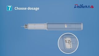 Автоматическая ручка-инжектор Delfu, удобная доставка лекарств